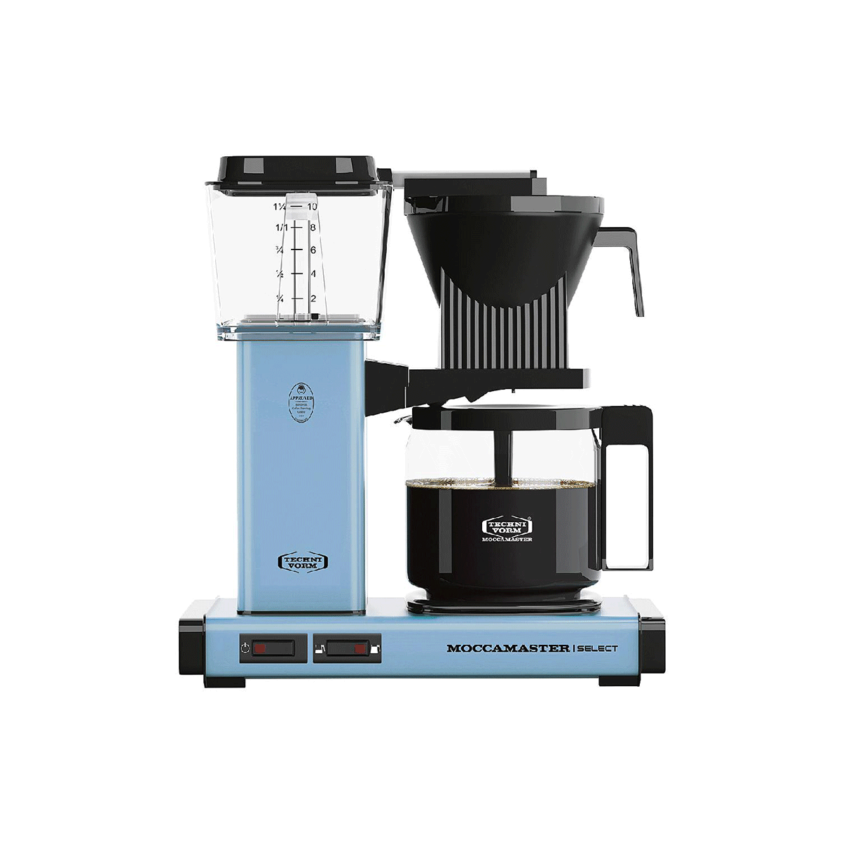 MOCCAMASTER Kaffeemaschine KBG Select 53975 Pastelblau